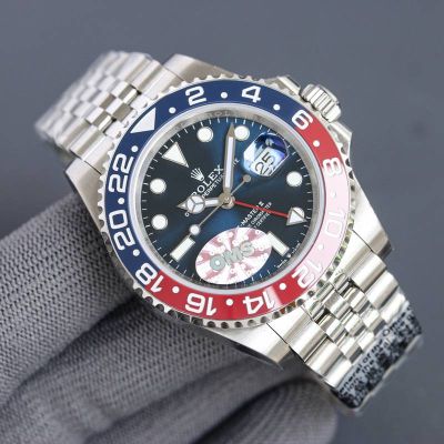 ROLEX GMT  904L Steel 40MM 3186/3285 Movement Watch